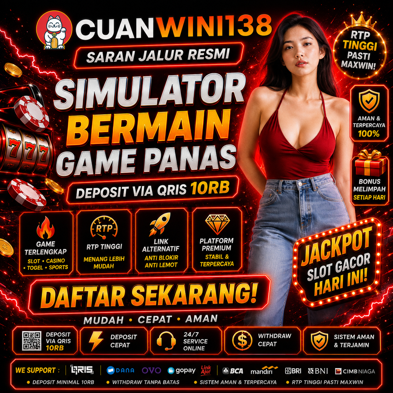 SLOT QRIS: Slot Online Deposit QRIS dengan Transaksi Praktis dan Cepat